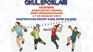 HENTBOL GENÇLER GRUP MÜSABAKALARI ORDU'DA BAŞLIYOR!